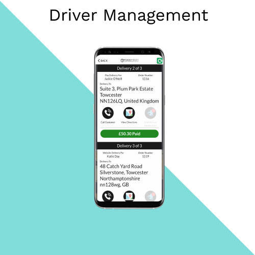 Driver Management Mobile App Required